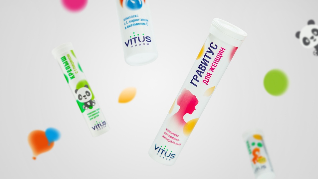 Vitus維生素包裝設計#維生素品牌