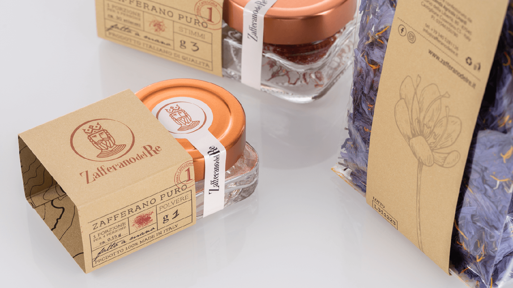 藏紅花包裝設計