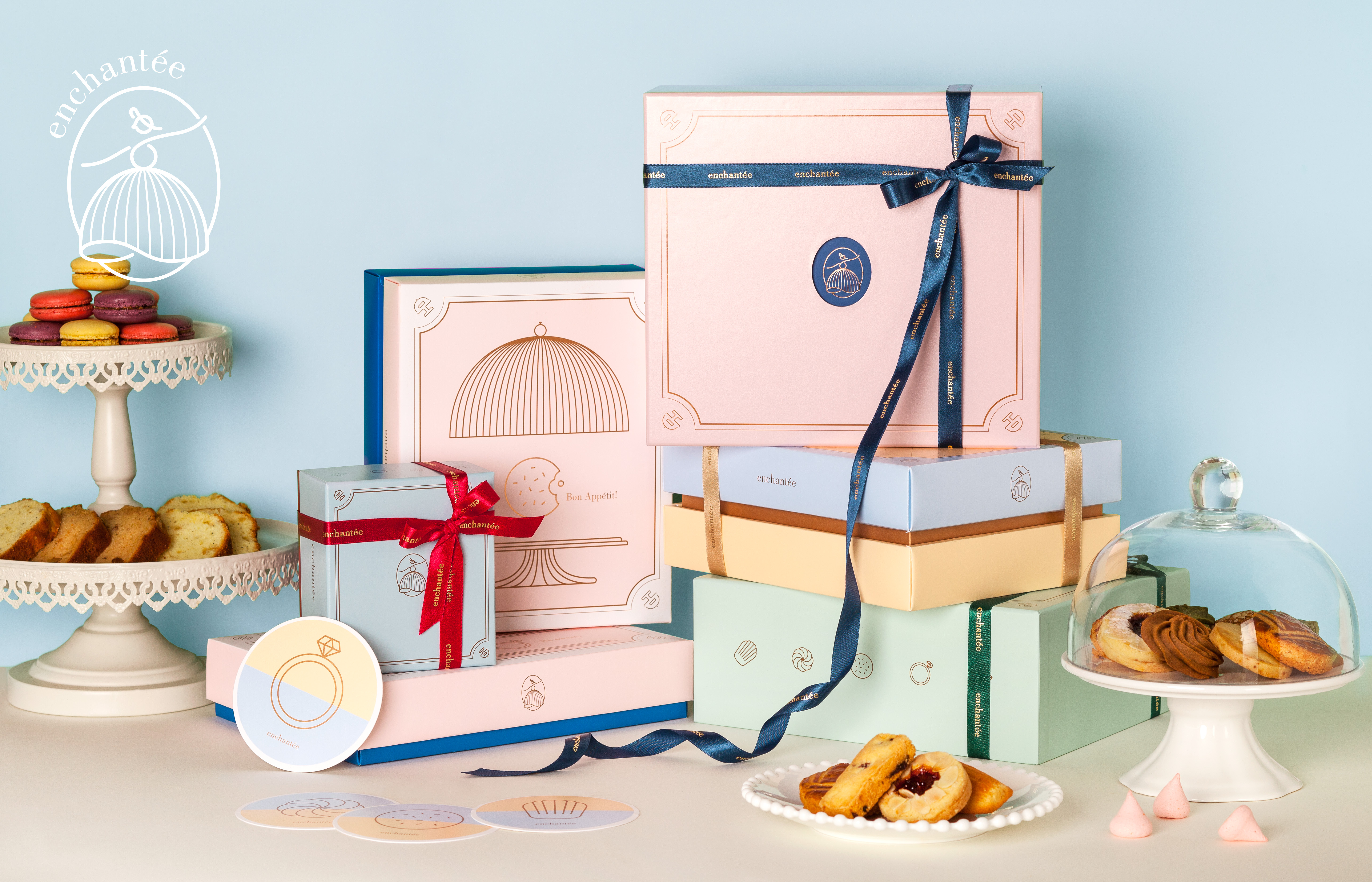 Enchantee糕點品牌與包裝設(shè)計| Triangler Co., Ltd.