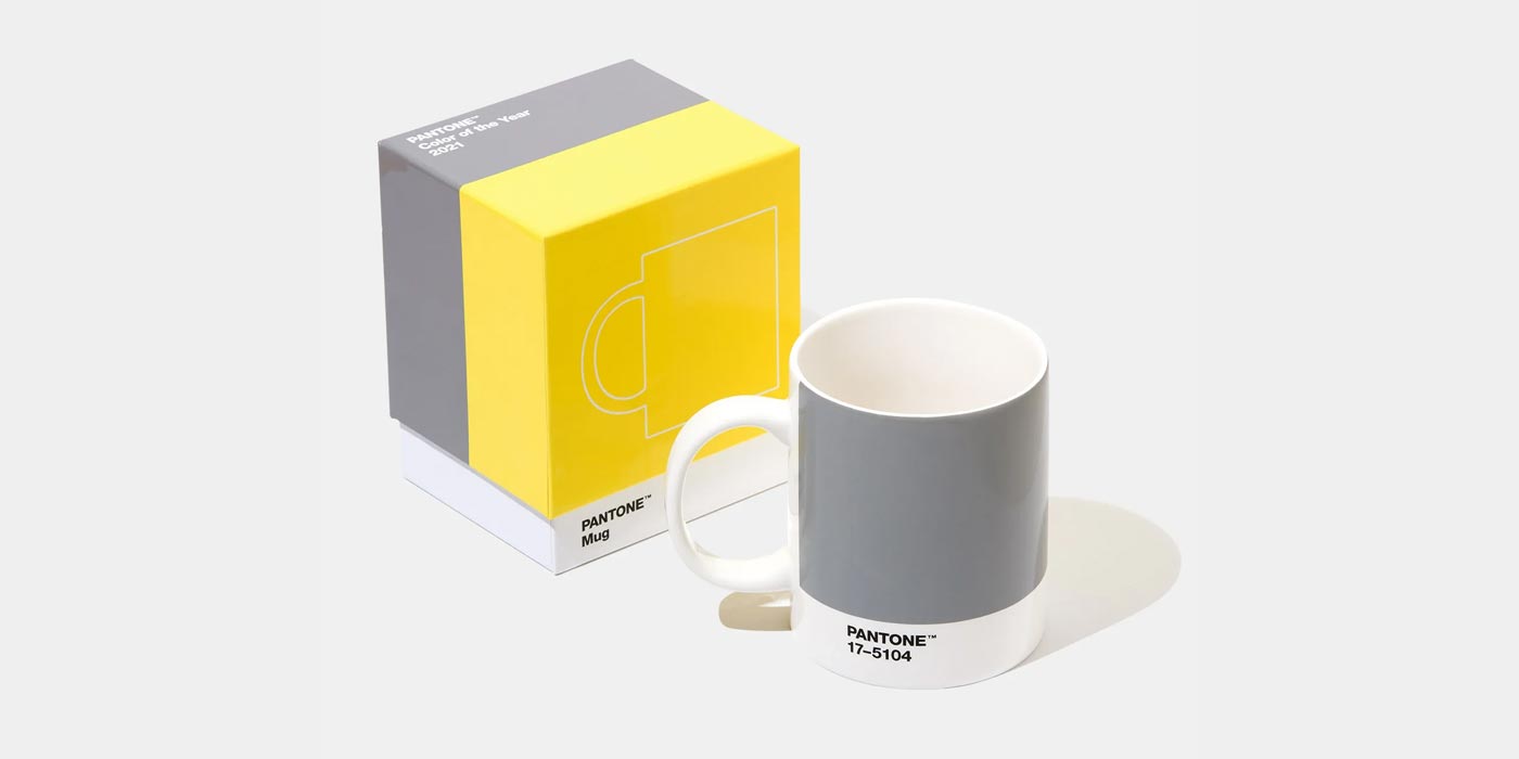2021年潘通代表色（極致灰、亮麗黃）輝煌