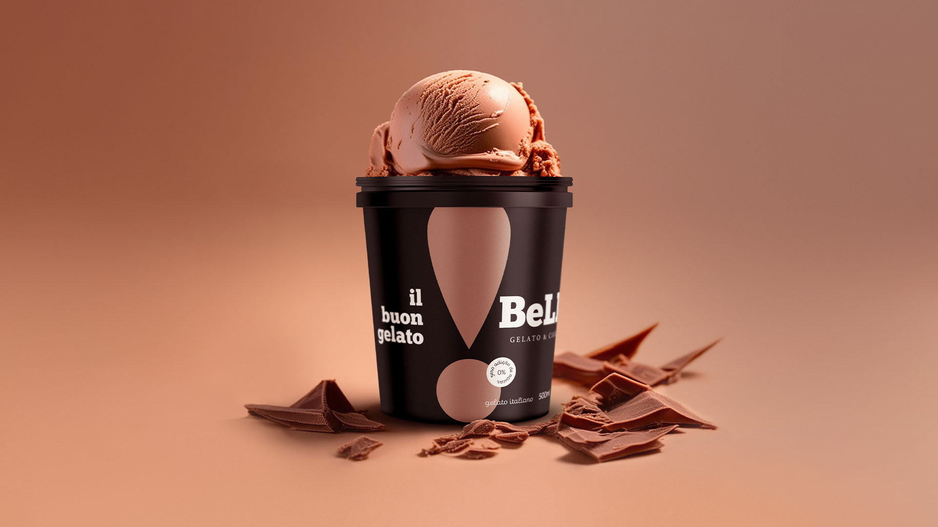 IH9設計機構為Bello Gelato設計冰淇淋包裝設計