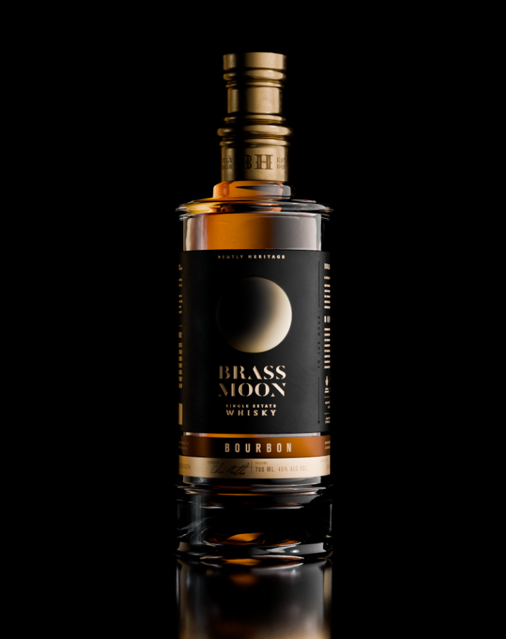 Aether NY為Brass月球威士忌包裝設(shè)計
