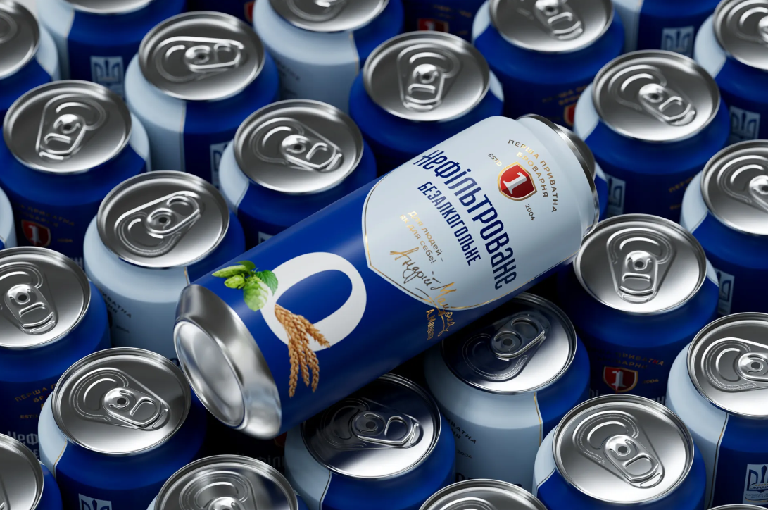 無醇淡啤酒包裝設(shè)計(jì)欣賞